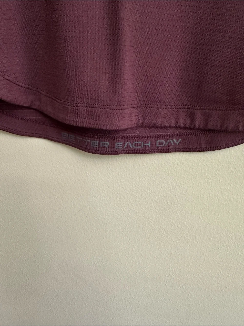 Lululemon Drysense Half Zip Pullover Burgundy Wine